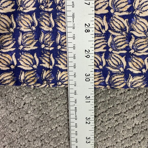 J. McLaughlin Button Down Shirt Mens Large All Over Print Floral banana Tropical - Picture 11 of 14